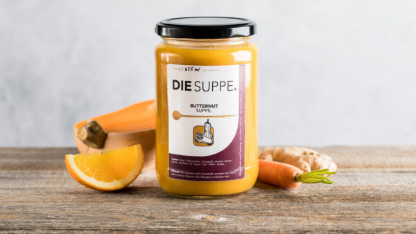 Butternut Suppe Produktfoto